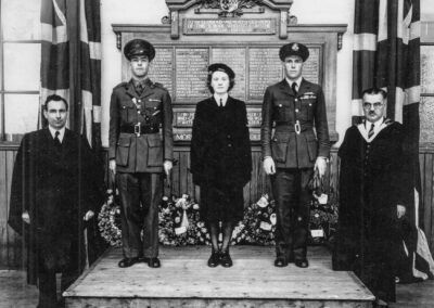 Unveiling of Rothesay Academy WW2 Memorial
