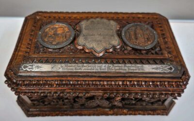 Carved Oak Box