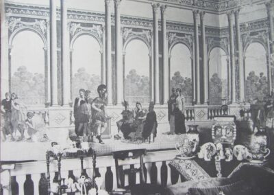 Wallpaper at Woodend House (Kean’s Cottage)