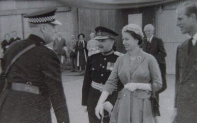 Visit of Queen Elizabeth II and Duke of Edinburgh to Rothesay in 1958