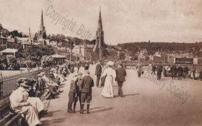 Rothesay Esplanade in Edwardian times