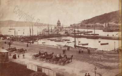 Rothesay Pier showing cab rest c.1888