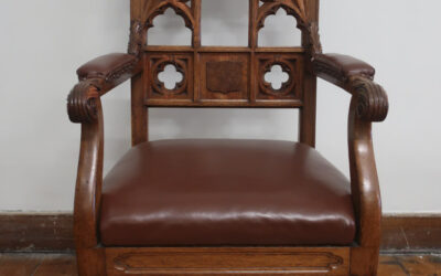 Carved Wooden Chair